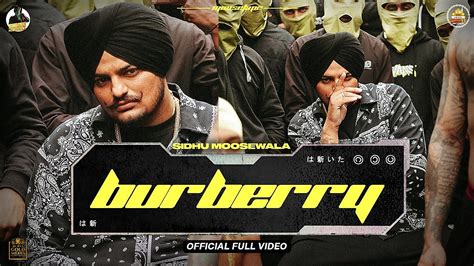 burberry quotes from songs|sidhu moose wala burberry lyrics.